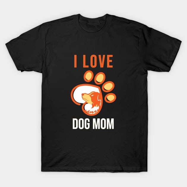 Love Dog Mom T-Shirt by anbartshirts